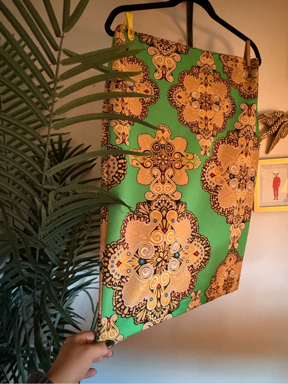 Psychedelic and Paisley Pencil Skirt